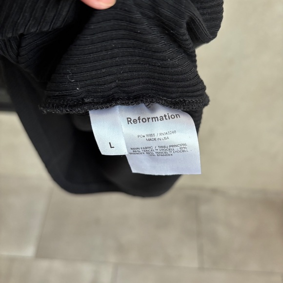 Reformation Kendy Knit Dress, Size L - Picture 8 of 12